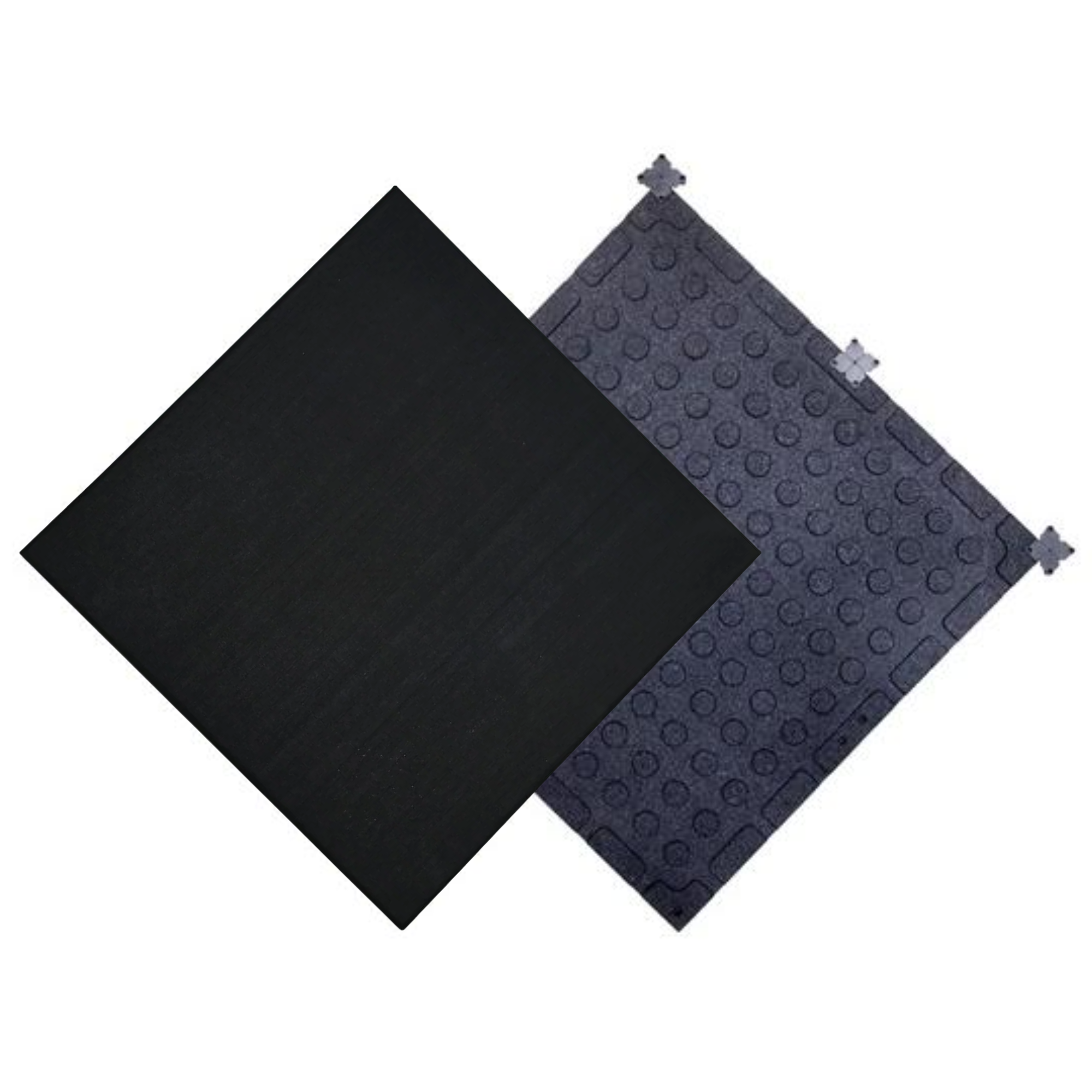Premium Connector Tile Series - Black - 50mm