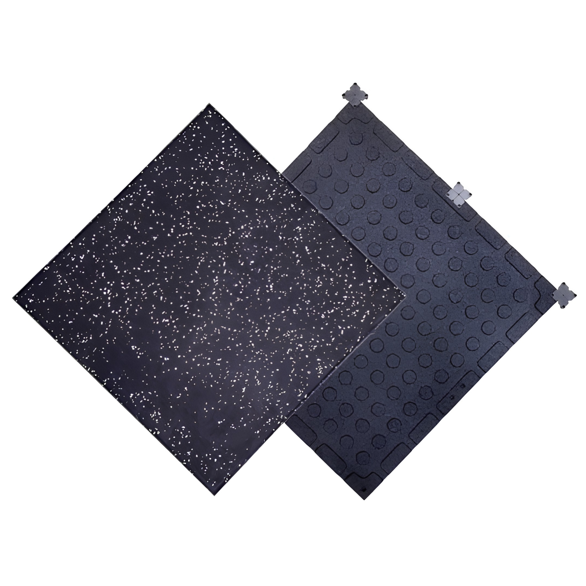 Premium Connector Tile Series - Black with White Speckles - 20mm